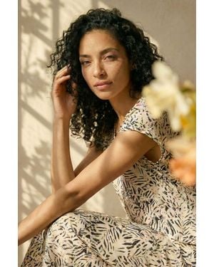 Roman Speckled Sparkle Shift Dress - Metallic