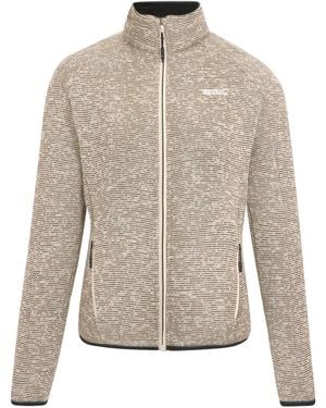 Regatta Ladies Newhill Full Zip Fleece Jacket (Abbeystone) - Grey