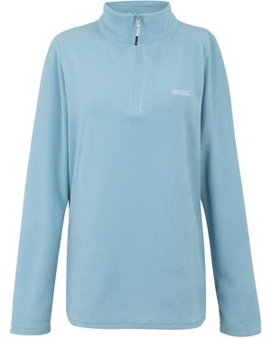 Regatta Great Outdoors /Ladies Sweetheart 1/4 Zip Fleece Top (Nordic) - Blue