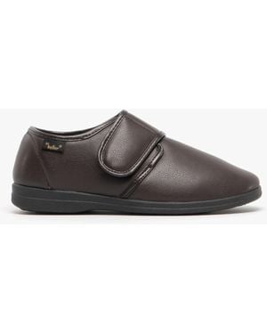 Dr Keller Chris Full Slippers - Brown