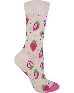 Sock Snob Talkie Socks - Pink