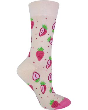 Sock Snob Talkie Socks - Pink
