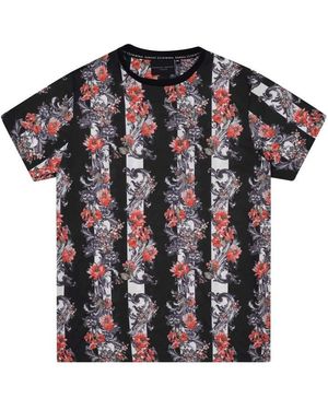 Criminal Damage Chalky Oversized T-Shirt - Black