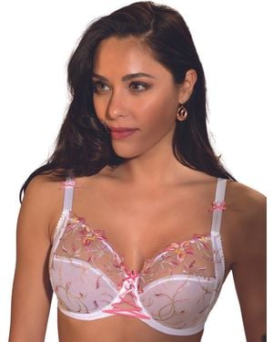 Lise Charmel Bch6163D Ete Frivole 3-Parts Full Cup Bra - Blue