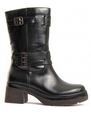 Montevita Heel Ankle Boot Motta2 - Black