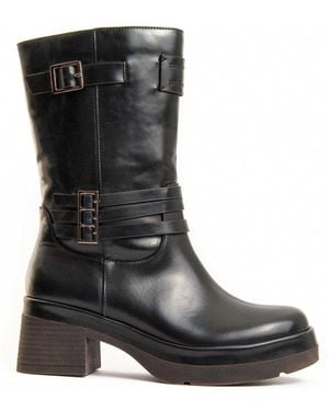 Montevita Heel Ankle Boot Motta2 - Black