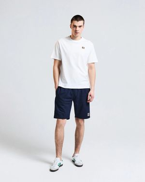 Aquascutum Badge Shorts - White