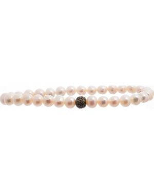 Lancaster Jla-Br-Sb-3-Wh Ladies Bracelet - Metallic
