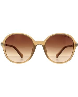 Ralph Lauren Ralph By Lauren Round Shiny Milky Light Gradient Ra5297U - Brown