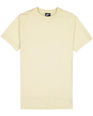 Nike Swoosh Logo Loose Fit T-Shirt - Yellow
