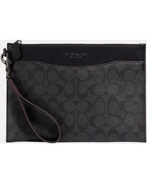 COACH Beckett Slim Pouch - Black