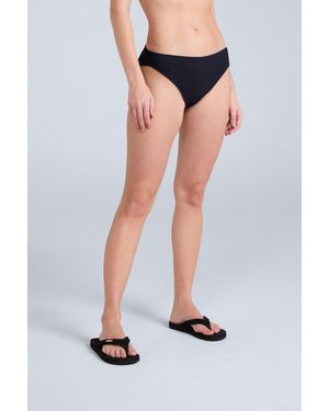Mountain Warehouse 'Iona' Halter Crinkle Bikini Bottom Sun Protection Quick Dry Stretchy Swimwear - White
