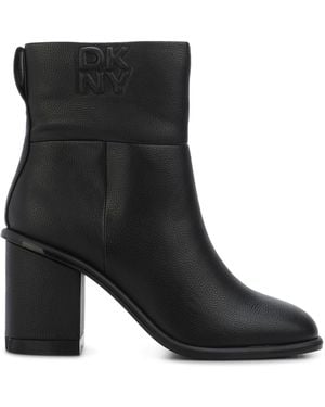 DKNY Mandell Heeled Boots - Black