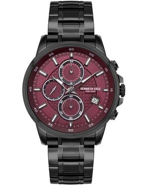 Kenneth Cole Kc50733004 Classic Dress Watch - Red