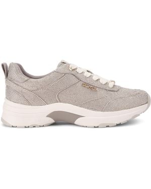 Carvela Kurt Geiger Adoro Bling Trainers - Grey