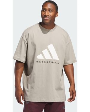 adidas Originals Basketball Tee (Gender Neutral) - Natural
