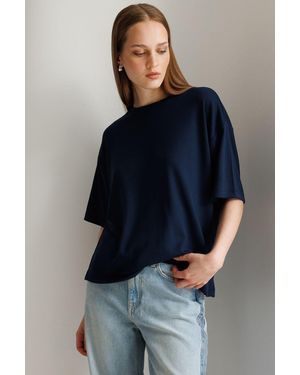 MixRay Cotton Tank Top - Blue