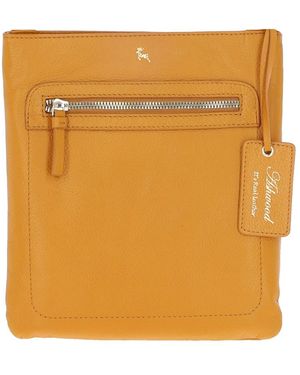 Ashwood Leather 'Cienna' Real Crossbody Bag - Orange