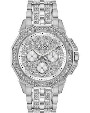 Bulova Crystal Watch 96C134 Stainless Steel (Archived) - Grey