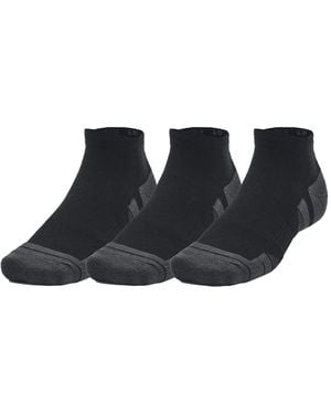 Under Armour Adult Performance Tech Socks (Pack Of 3) - Black