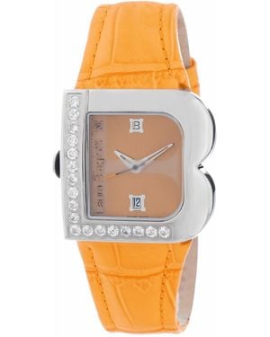 Laura Biagiotti Ladies Watch Quartz Stainless Steel - Orange