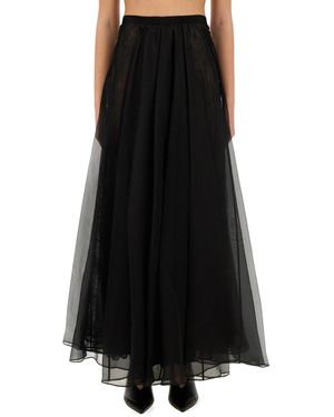 Nina Ricci Voluminous Maxi Skirt - Black