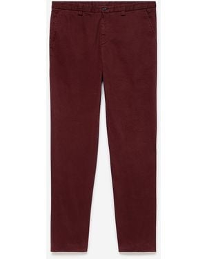 Oliver Sweeney Garment Dyed Cotton Chinos - Purple