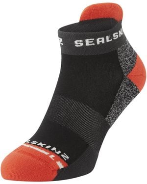 SealSkinz Anti-Blister Anklet Running Socks For And - Black