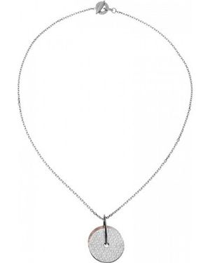 Gc Cwn90704 Ladies Necklace Sterling - White