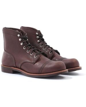 Red Wing 8111 Iron Ranger Boots - Brown