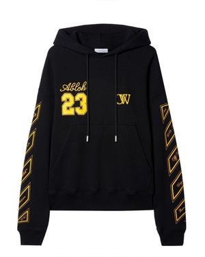 Off-White c/o Virgil Abloh Abloh 23 Graphic Hoodie - Black