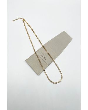 SVNX Figaro Chain Necklace - White