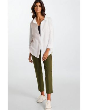 Secret Label Straight Leg Chino Trousers - White