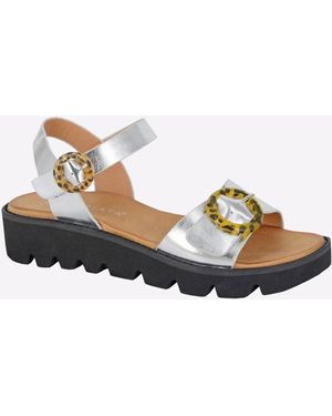 Cipriata Mimi Wedge Sandal - White