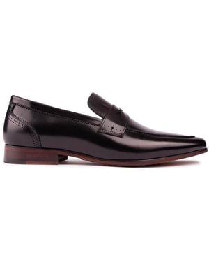 Simon Carter Pike Loafer Shoes - Black