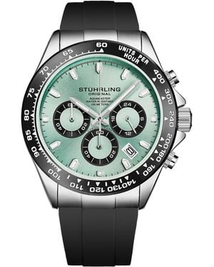 Stuhrling Aquamaster 42Mm 4050 Chronograph Watch - Grey