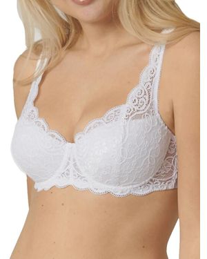 Triumph Amourette 300 Whp Half Cup Padded Bra - White