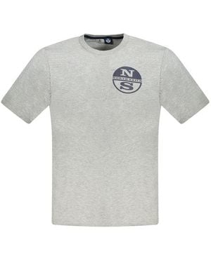 North Sails Tshirt Ns Classic Short Sleeve Crew Neck - Grey
