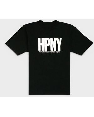 Heron Preston Hpny Logo Tee Cotton - Black