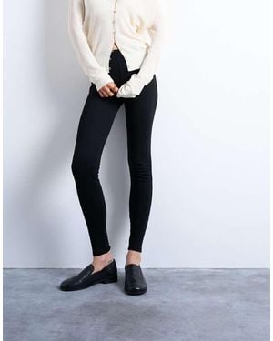 TOPSHOP Full Length Heavy Weight Legging - White