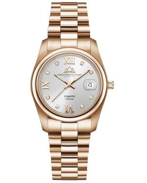 Christophe Duchamp Lugano Sunray Watch 34Mm - Metallic