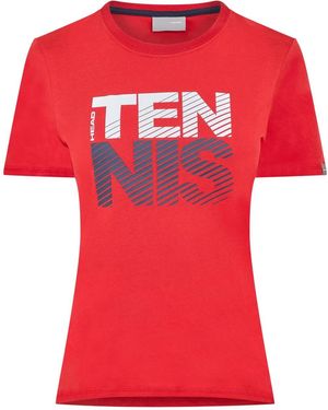 Head Club Lisa Crew Hals T-Shirt - Rood