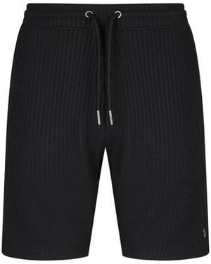 Luke 1977 Waffle Textured Shorts - White