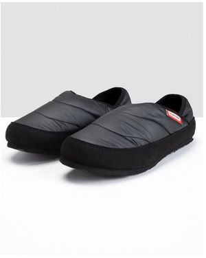 HUNTER Puffer Slipper - Black