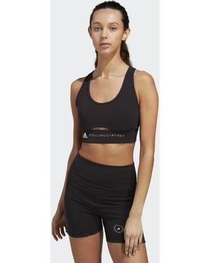 adidas By Stella McCartney Truestrength Medium-Support Bra - Black