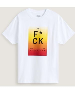 Vans Fck The Algorithm Short Sleeves Tee - White