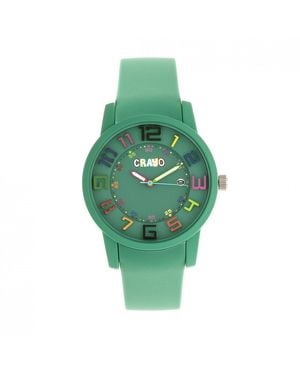 Crayo Festival Watch W/ Date - Green