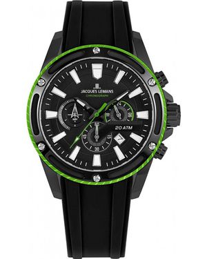 Jacques Lemans 1-2141C Liverpool Watch - Black