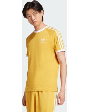 adidas Originals Adicolor Classics 3-Stripes Tee - Yellow
