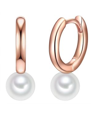 Valero Pearls Sterling Earring - White